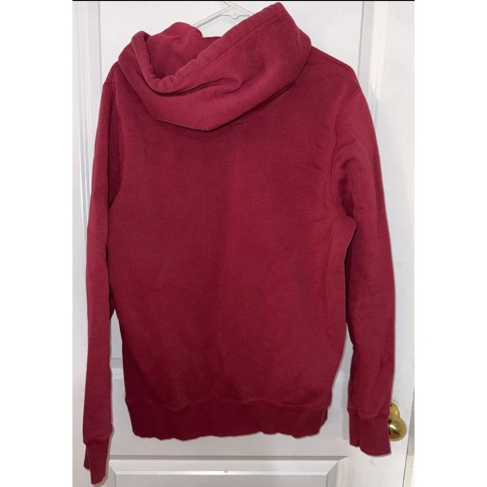Nike Marron Hoodie Y2K Size Large‎